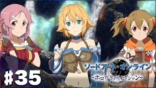 【SAO HR】滝に打たれて幸運バフ？『ソードアート・オンライン －ホロウ・リアリゼーション－』実況プレイ#35(Sword Art Online: Hollow Realization)