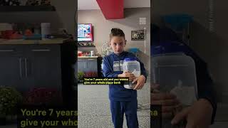 7-Year-Old Donates Piggy Bank to Floridians After Hurricane Ian
