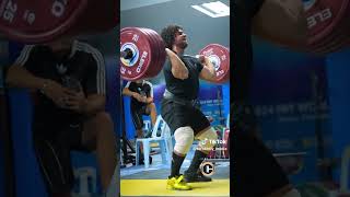 Clean and jerk 188kg #sports #olympics #snatch 136kg