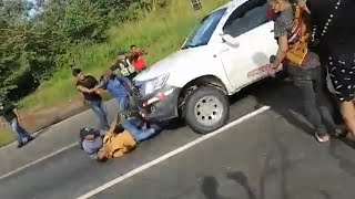 Varios heridos son el saldo de los conflictos por cierres en carreteras panam