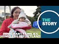 Venezuelan immigrant families with young kids find themselves sleeping on the streets of Portland