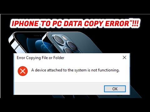 How To Solve  A device attached to the system is not functioning error !!?? Simple