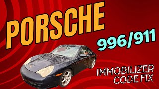 2002 Porsche 911 Targa, 996 no crank no start immobilizer code fixed ￼