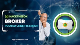 Root Broker in under 15 mins!!! (HackTheBox Walkthrough)