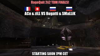 RQ 2v2 TDM FINALS UT2004 ACO\u0026ZILL VS SMALLIK\u0026BUGATTI AKA THE RUSSIANS!!!!