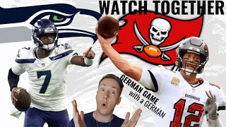 WATCH TOGETHER FIRST GERMAN NFL GAME (W. GERMAN)! SEATTLE SEAHAWKS AT TAMPA BAY BUCCANEERS @ MUINCH