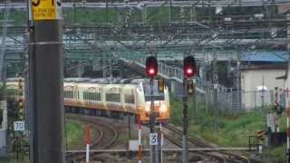 E653系1000番台U101編成転属回送　越後湯沢駅到着