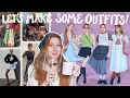 Recreating Trendy Pinterest Outfits for Spring! (with clothes I already own) | 2023 outfit ideas