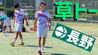 【軽井沢決戦！】長野県で草トー出てみた！【テニス】