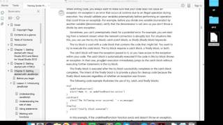 Handling Errors: Try, Catch, and Finally blocks (JavaScript)