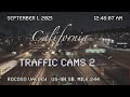 Cities: Skylines - Night Traffic Flow - Traffic Cams 2 - California [4K]