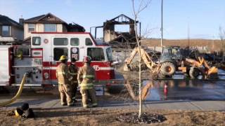 Fire destroys four homes in Kincora