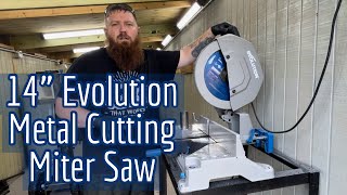 My new favorite tool for cutting metal - Evolution S355MCS