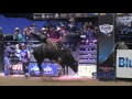 Derek Kolbaba rides Livin’ Large for 85.5 points (PBR)