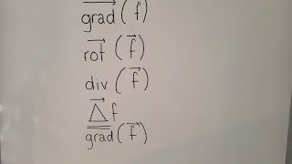 L'opérateur Nabla : gradient, divergent, rotationnel, laplacien, gradient matriciel