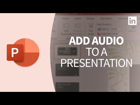 Учебник PowerPoint — ДОБАВЛЕНИЕ АУДИО в презентацию