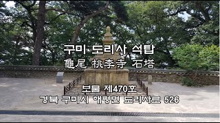 구미 도리사 석탑(龜尾 桃李寺 石塔)