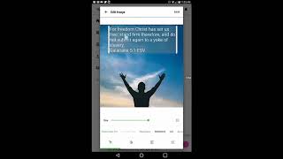 How to Create a Scripture Graphic with the YouVersion Bible App