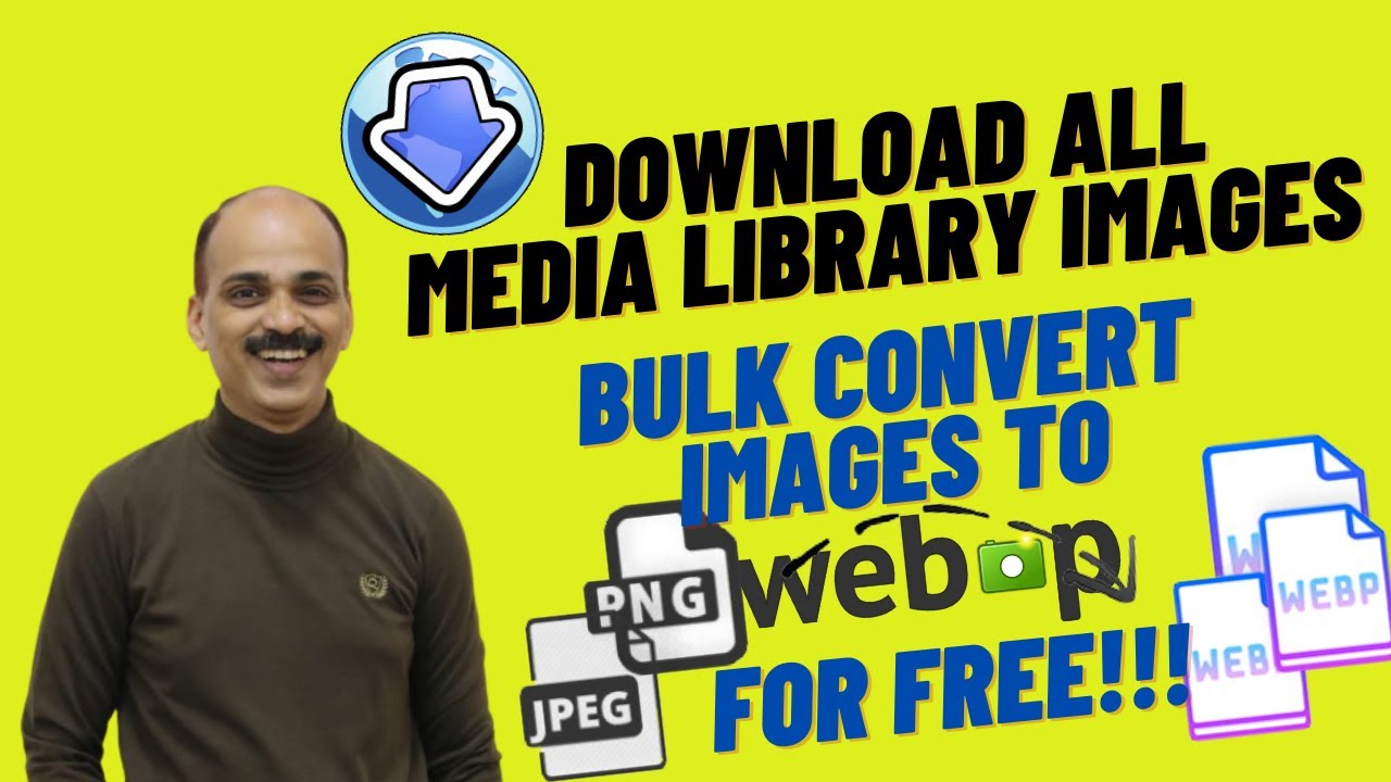 How To Download All Media Library Images And Convert Any Image Type To ...