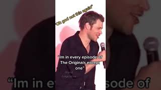 Charles Michael Davis \u0026 Joseph Morgan Funny Interview Moment | The Originals Cast Funny Moments