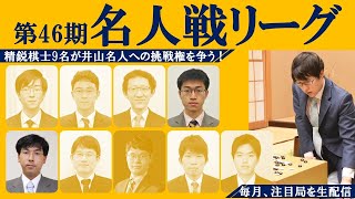 【22:00～】第46期名人戦リーグ【△許家元十段－羽根直樹九段】