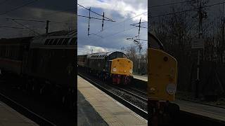 40013+47805 passing Wishaw#train