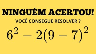 Desbloqueie o Poder do CÉREBRO com Essas 2 QUESTÕES de MATEMÁTICA BÁSICA! 🧠