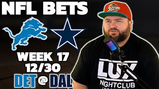 Lions vs Cowboys Week 17 NFL Bets | Kyle Kirms Football Picks & Predictions | The Sauce Network