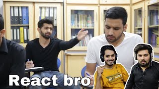 Bollywood Songs During Exams.. Reaction | React bro