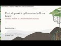 Video 9: Install python-oracledb on Linux & connect to Oracle Autonomous Database in Oracle Cloud