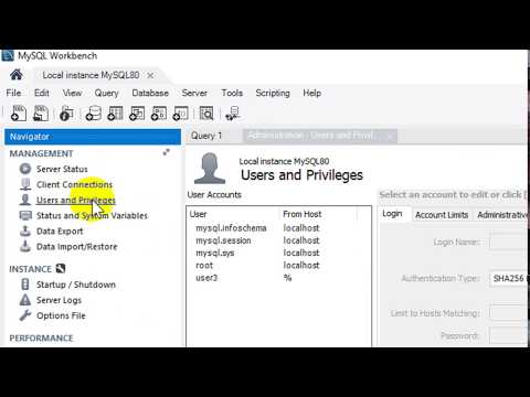 How to Change MYsql Password Using MySQL Workbench How to Change MYsql Password Using MySQL Workbench
