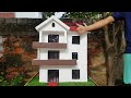 Building A BEAUTIFUL 3 STOREY mini HOUSE LIKE A Dream---Full Steps As Reality----DIY Mini House
