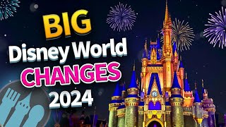 BIG Disney World CHANGES in 2024