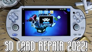 PS Vita SD Card Repair - Fix Missing Storage & Errors! 2022