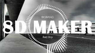 빅뱅 (BIGBANG) - Bad Boy (Stoker) [8D TUNES / USE HEADPHONES] 🎧