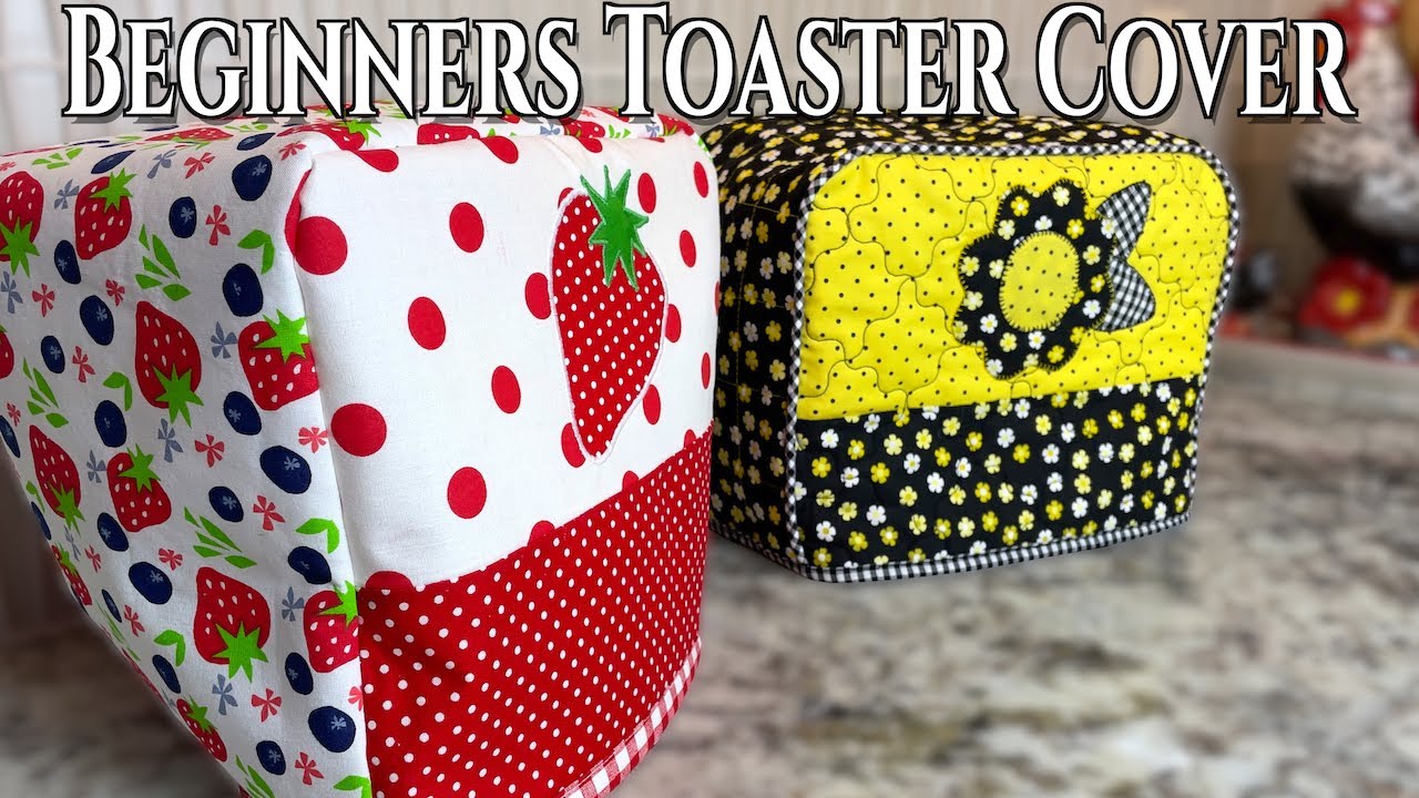 Beginners Toaster Cover | The Sewing Room Channel - YouTube