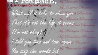My Chemical Romance - I'm Not Okay (I Promise) (lyrics)