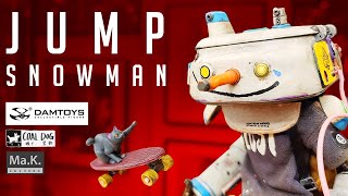 DAMTOYS X Kow Yokoyama X Coaldog - Jump Snowman Review