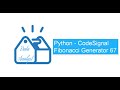 Python - CodeSignal Fibonacci Generator 67