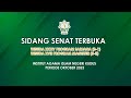 SIDANG SENAT TERBUKA WISUDA PROGRAM SARJANA DAN  PROGRAM MAGISTER IAIN KUDUS PERIODE OKTOBER  2023