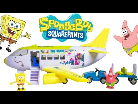 Spongebob Airplane Air Bikini Spongebob Plane Avión De Bob Esponja Play