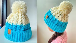 🌈CROCHET HAT FOR WINTER (For the whole family)