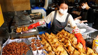 Only $ 3 Korean Fried Chicken, Chicken Gizzard | Korean Street Food