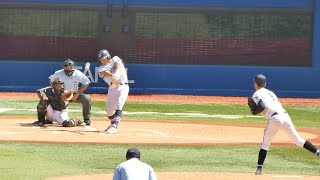 横浜創学館《 4番高野大和のタイムリー 4回表 》横浜創学館 8 - 0 三浦学苑 2022年7月23日(土)第104回全国高校野球選手権神奈川大会 準々決勝