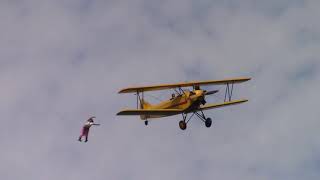 Trudy Truelove falls from airplane 091519 Old Rhinebeck Aerodrome, NY