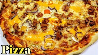 The best and easy to homemade pizza recipe,so delicious|The Cooking Lady.