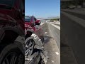 driver was huffing a duster can . duster nos socal freeway chp viral cars toyota accident