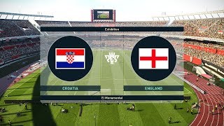 CROATIA vs EN - Full Match & Amazing Goals - PES 2019 Gameplay PC