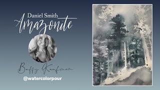 Daniel Smith Amazonite Watercolor Pour and More