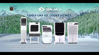 Bajaj Air Cooler TVC 2022 | Cools Like Ice Looks So Nice | Hindi - 20 Sec